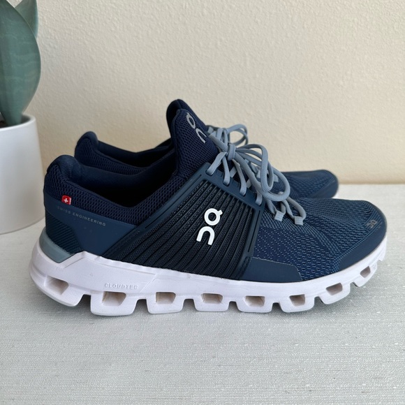 On Running Other - ON Cloudswift 1 Blue Mesh Running Sneakers Men’s 8